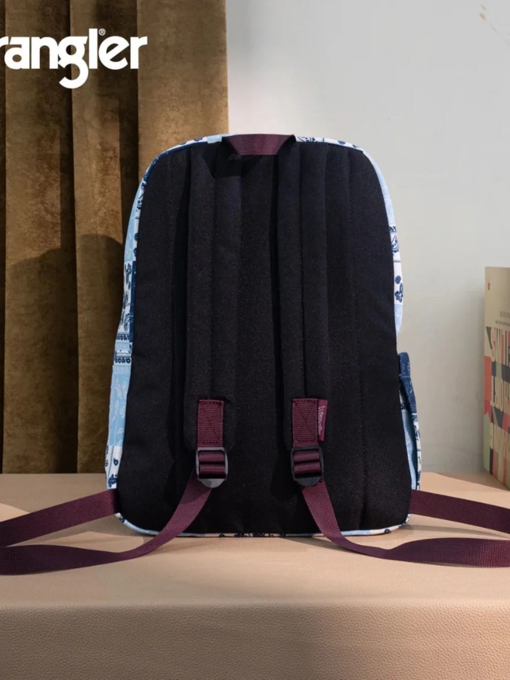 Wrangler Paisley Print Backpack - Jean